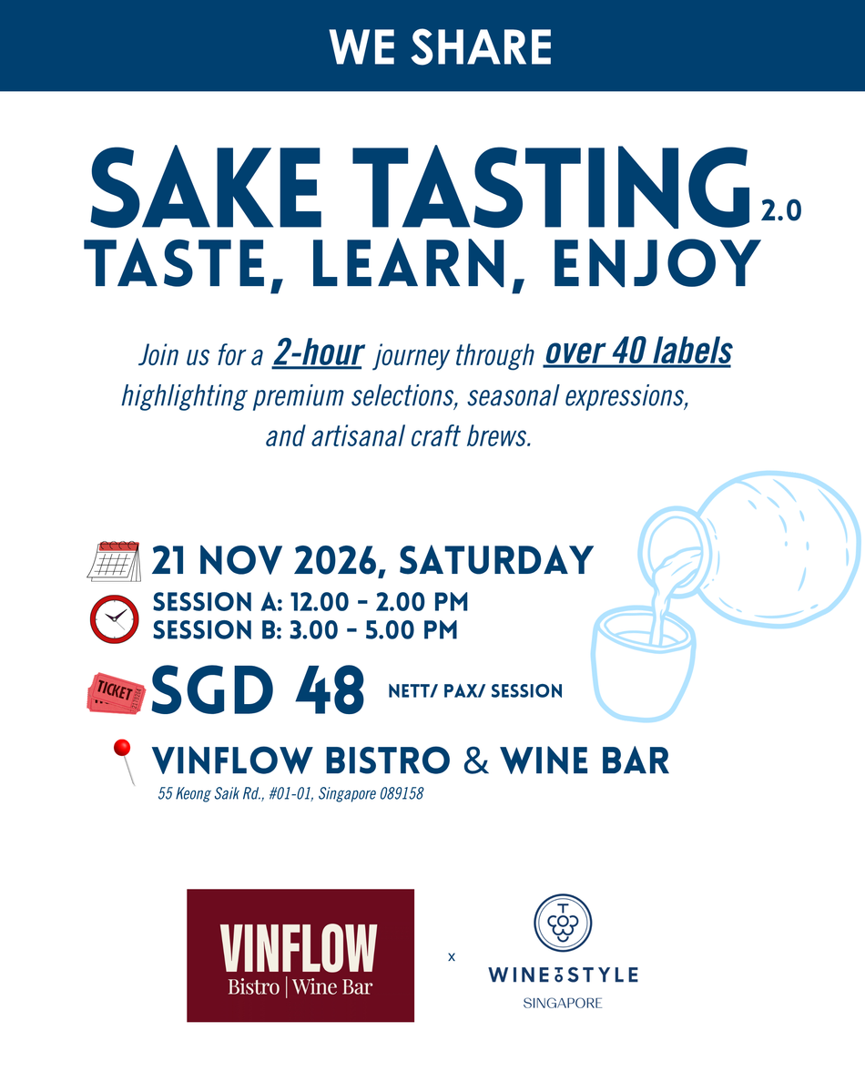 WTSS Sake Tasting 2.0 (Non-Member)